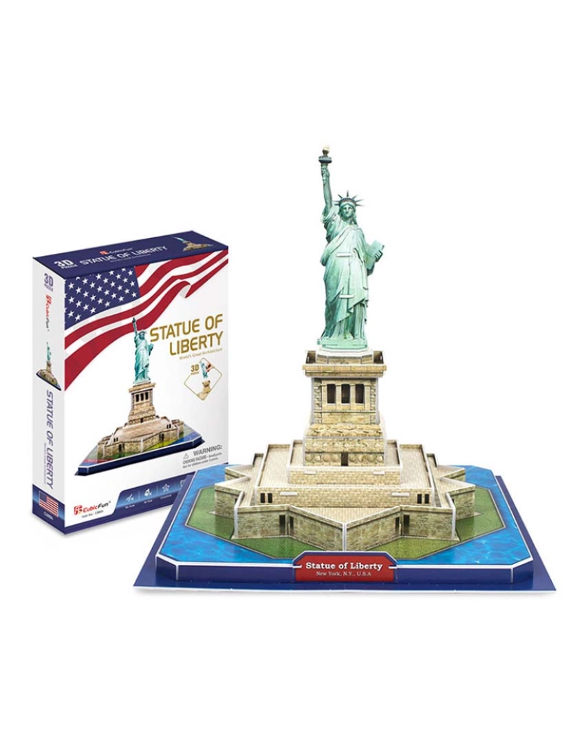 DAM - Puzzle 3D Estátua Da Liberdade Grande