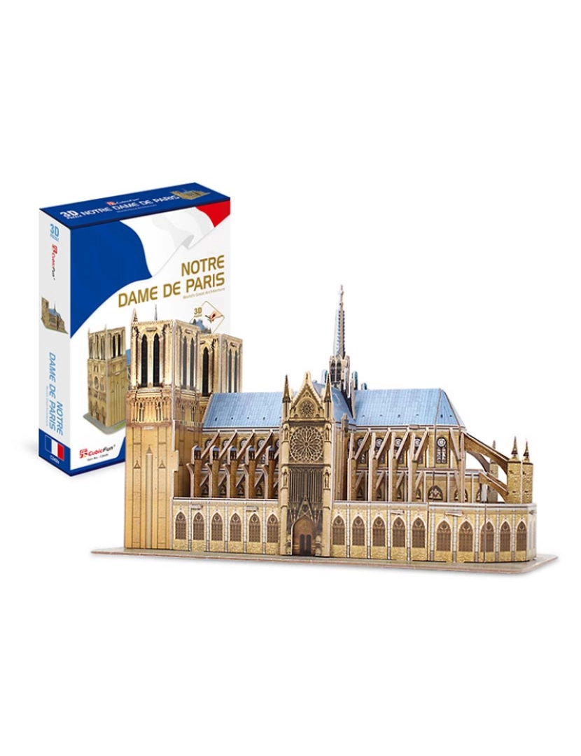 DAM - Puzzle 3D Notre Dame De Paris Grande