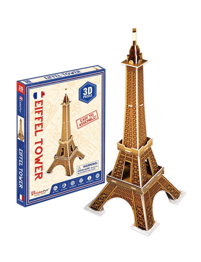 DAM - Puzzle 3D Torre Eiffel
