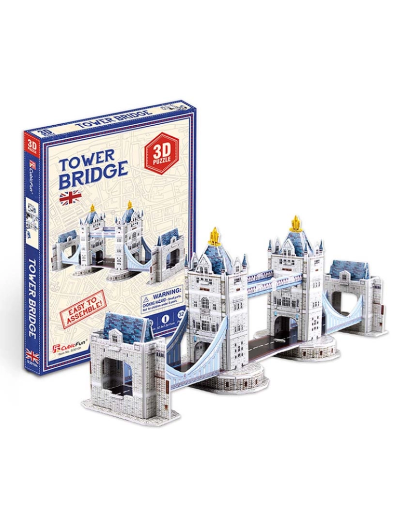 DAM - Puzzle 3D Tower Bridge De Londres