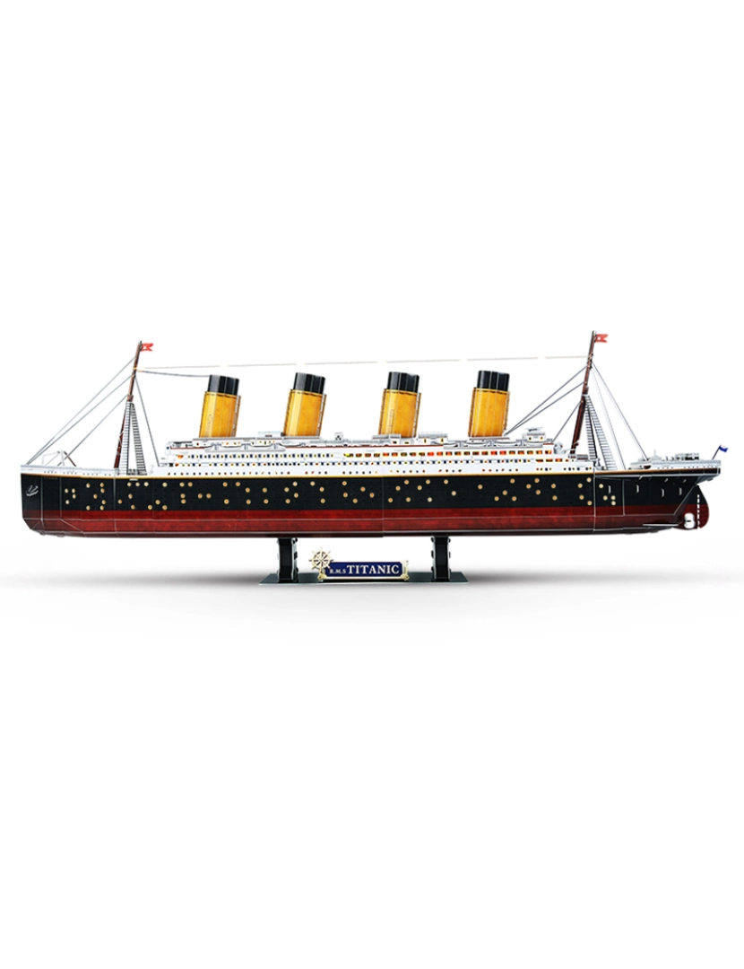 imagem de DAM. Quebra-cabeça Luminoso 3D Titanic XL6