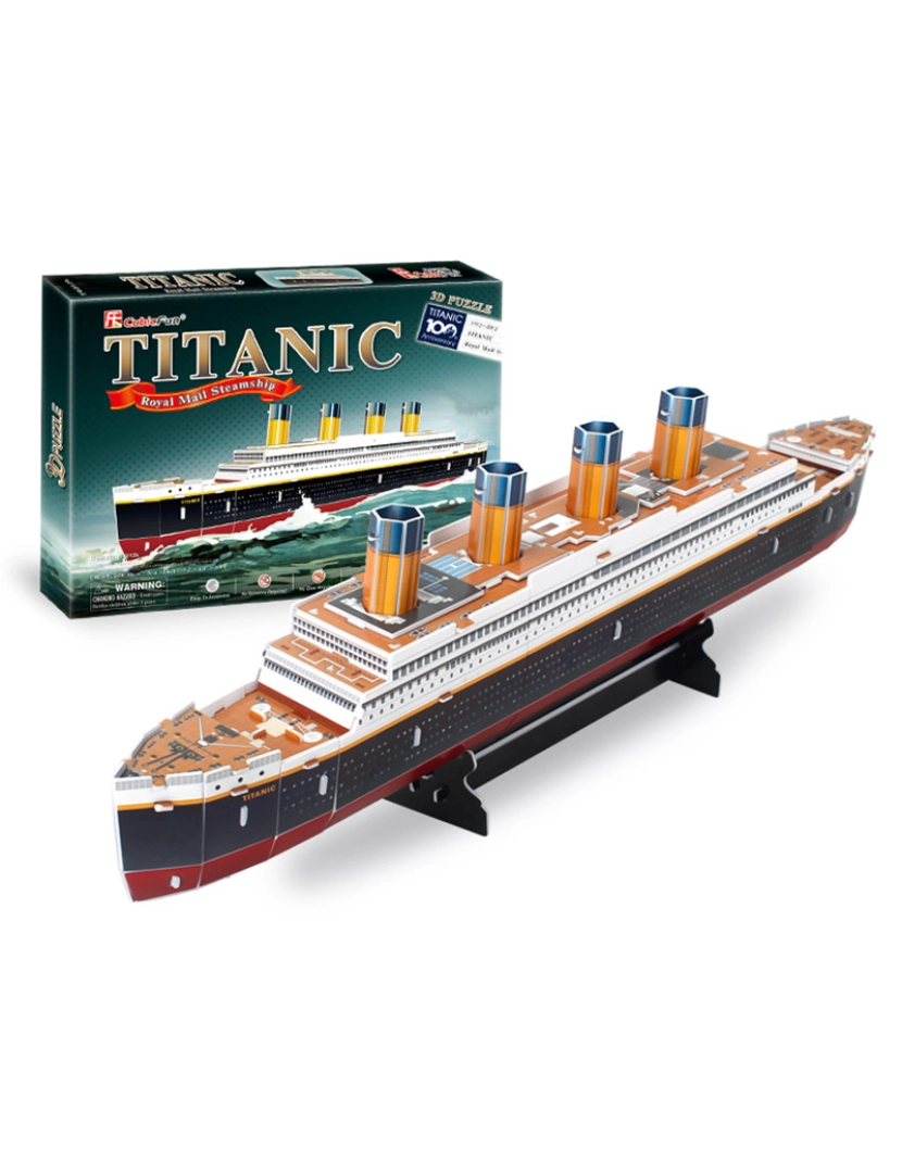 DAM - DAM. quebra-cabeça TITANIC 3D