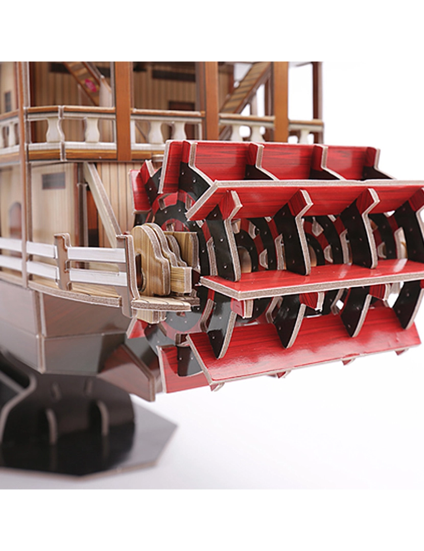 imagem de DAM. Quebra-cabeça 3D MISSISSIPPI STEAM BOAT4