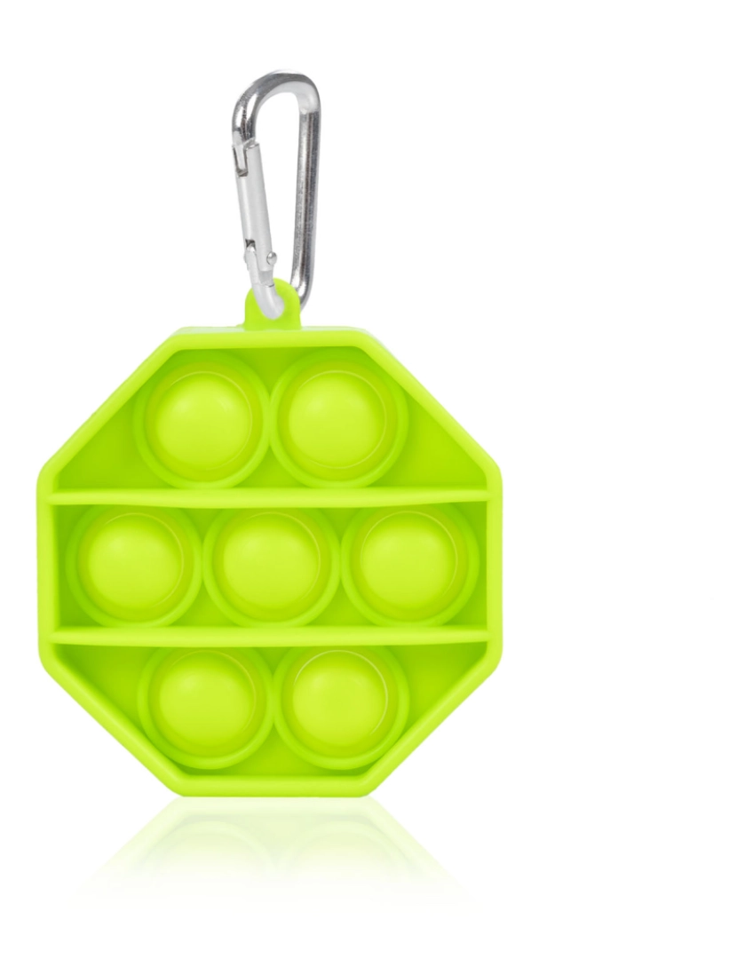 DAM - DAM. Mini Bubble Pop É um brinquedo sensorial para aliviar o estresse, bolhas de silicone para apertar e pressionar.