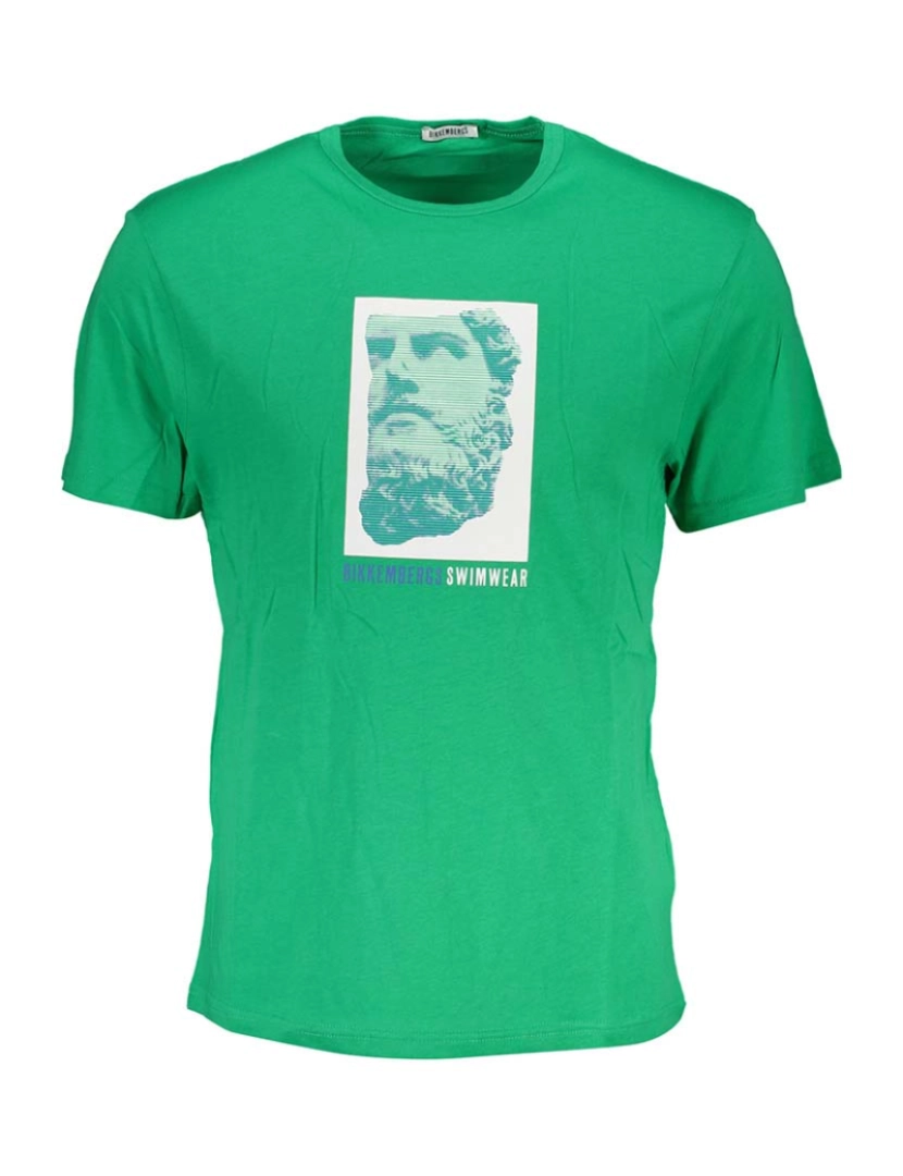 Bikkembergs - T-Shirt Homem Verde