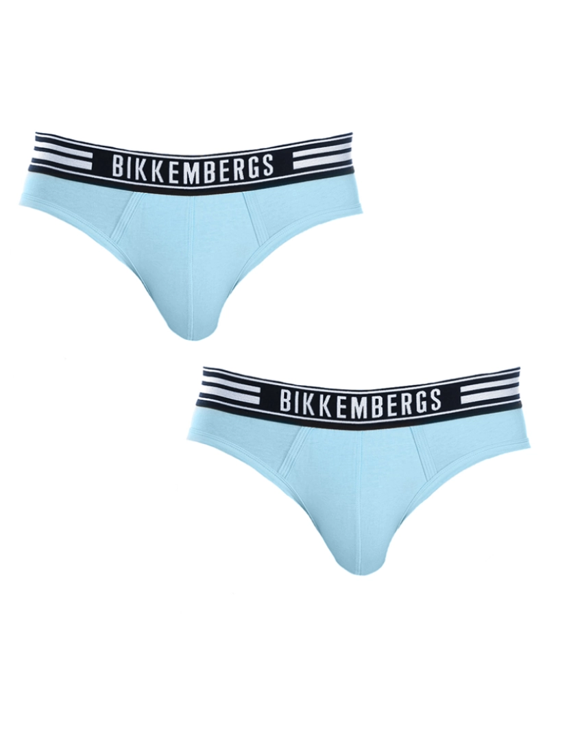 Bikkembergs underwear - Pack-2 Cuecas Moda tecido confortável e respirável homem