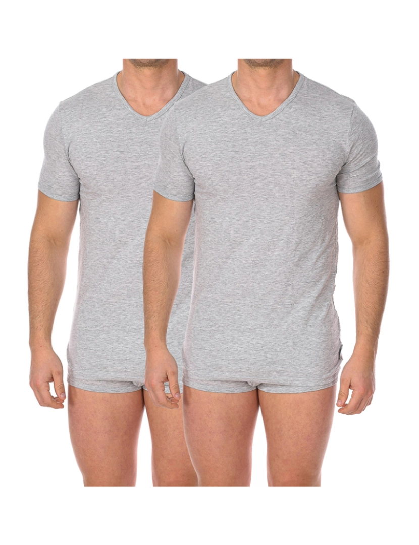 Bikkembergs underwear - Pack-2 T-Shirts essenciais de manga curta masculina