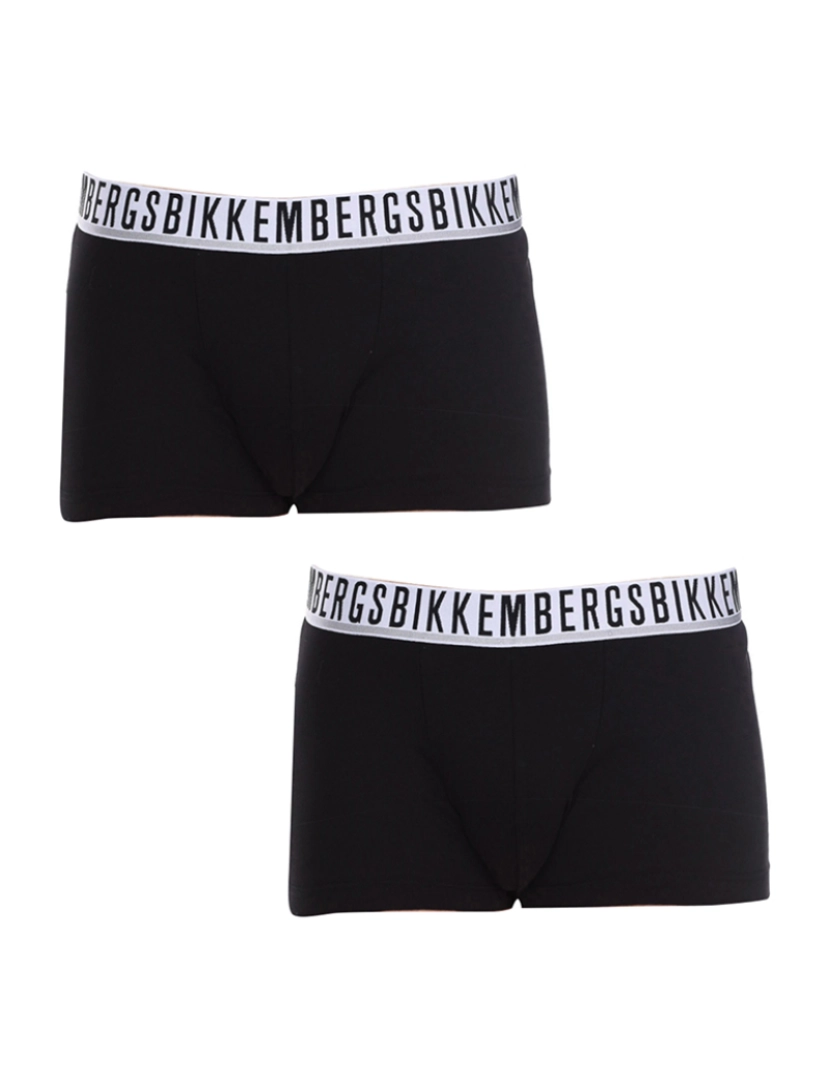 Bikkembergs underwear - Pack-2 Boxer Essential frontal anatômico homem