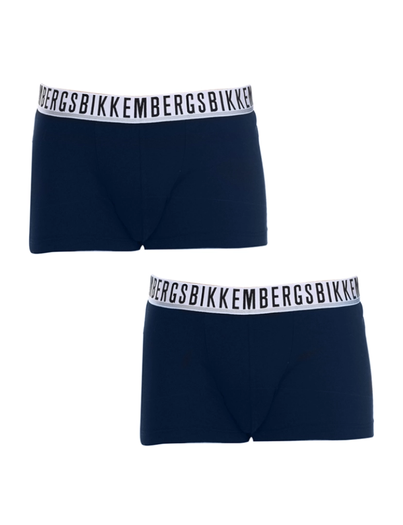 Bikkembergs underwear - Pack-2 Boxer Essential frontal anatômico homem