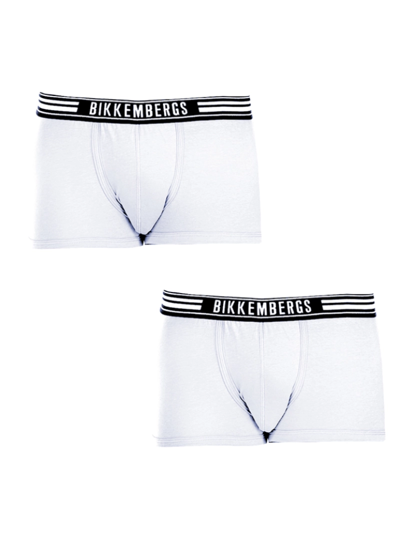 Bikkembergs underwear - Pack 2 Boxers Fashion às riscas