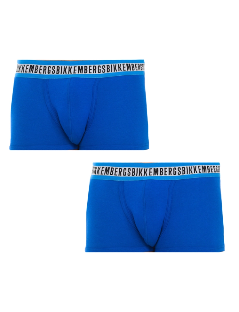 Bikkembergs underwear - Pack-2 Boxers Fashion Tape anatômico frontal homem