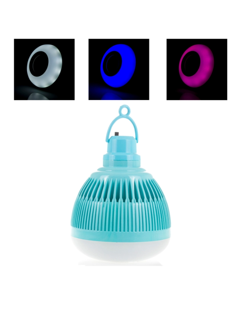 imagem de DAM. alto-falante bluetooth lâmpada led L3S6