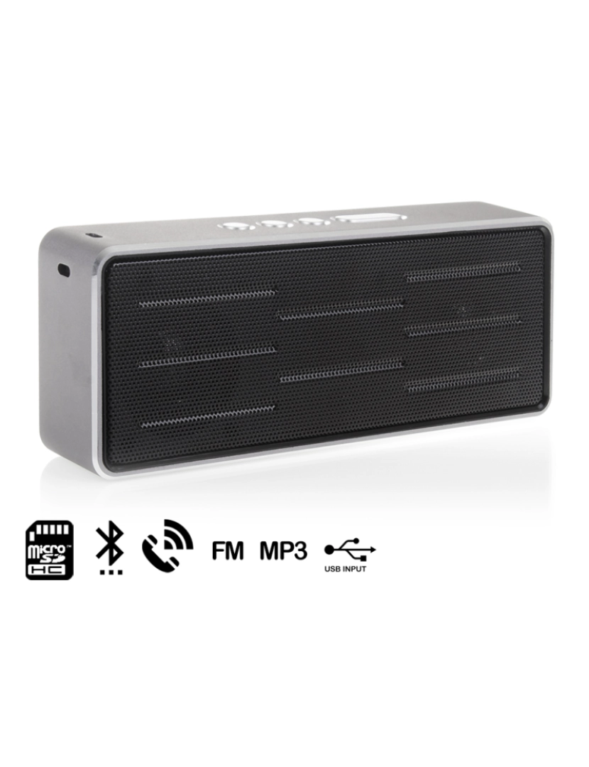 DAM - DAM. Alto-falante Bluetooth com rádio FM WSA-8606