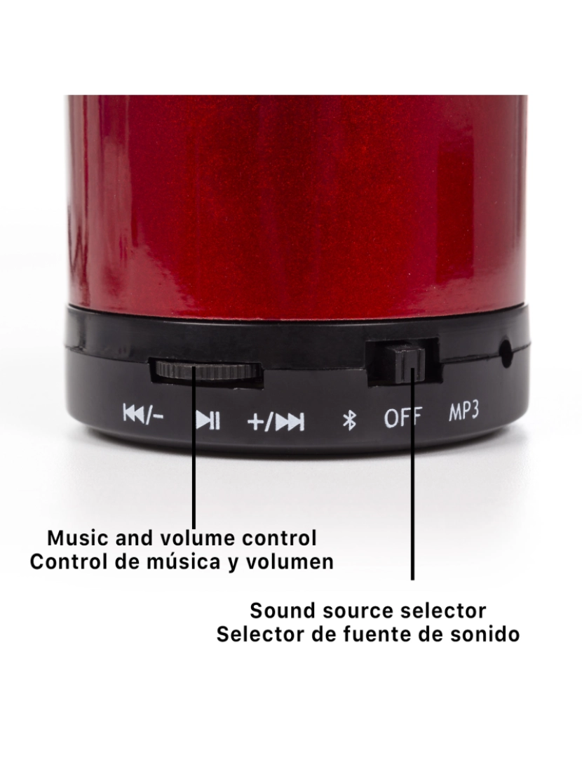 imagem de DAM. Altifalante compacto Martins Bluetooth 3.0 3W, com mãos-livres e rádio FM.3