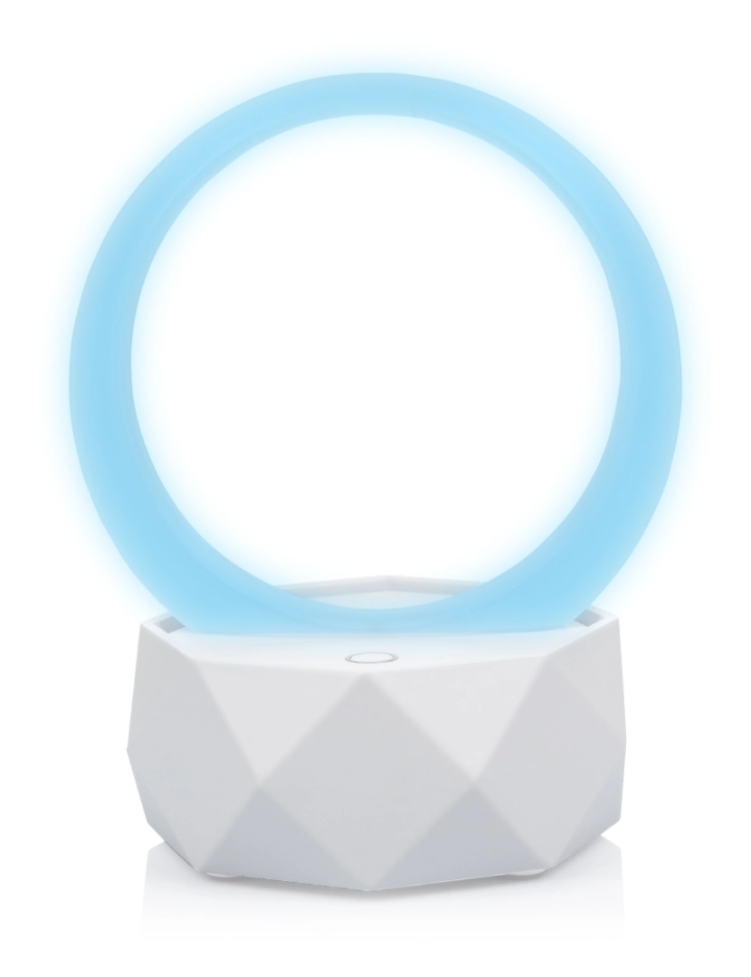 imagem de DAM. Alto-falante Bluetooth 5.0 Y1, com anel de luz ambiente LED RGB.1