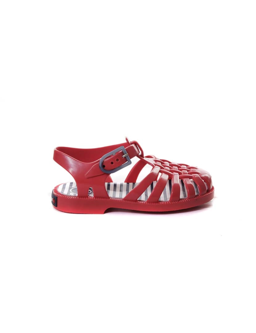 ShoeColours - Sandálias Borracha Vermelho