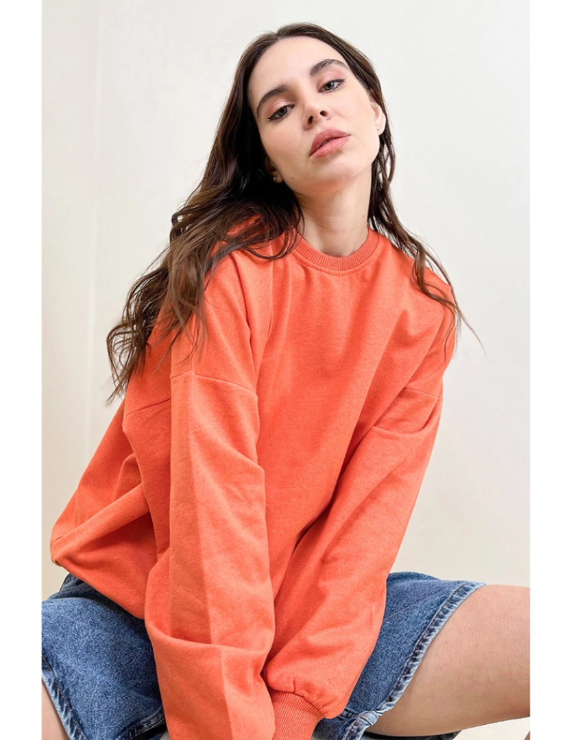 Desfile - Sweatshirt Laranja