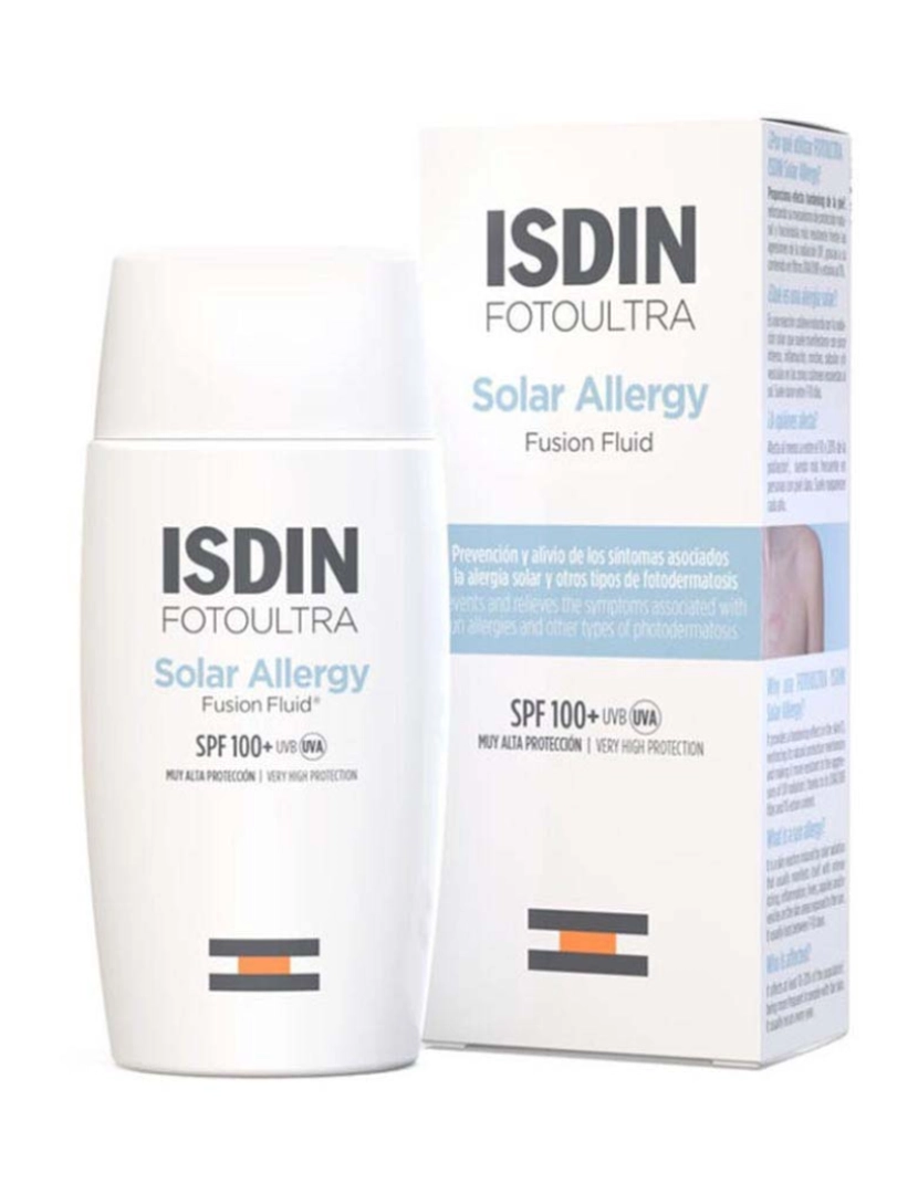 Isdin - Foto Ultra Solar Allergy Fusion Fluid Spf100+ 50 Ml