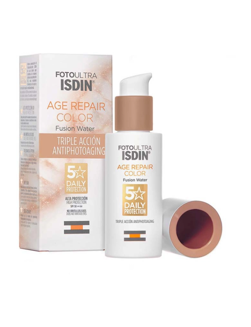 Isdin - ISDIN Protetor Solar Fotoultra Age Repair Color Spf50 50ml
