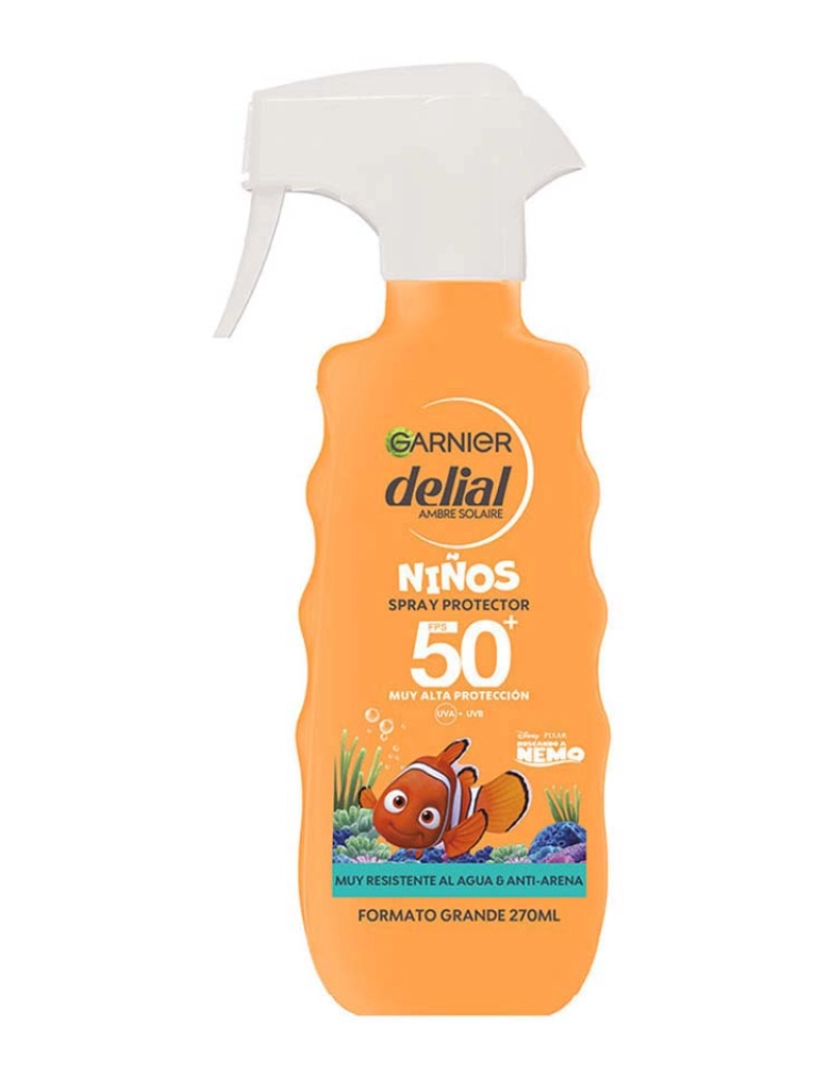Garnier - Spray Protetor Kids Nemo Resistente à Água Spf50+ 270 Ml