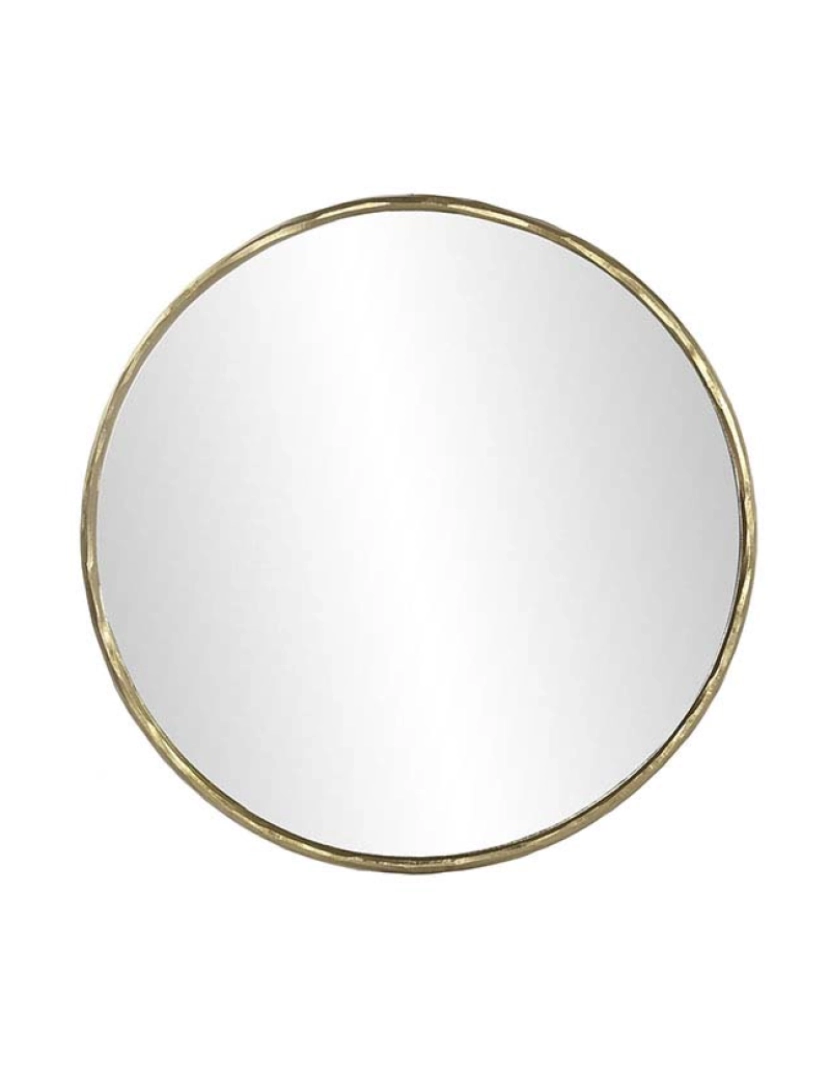 It - Espelho Alumínio Vidro Dourado 