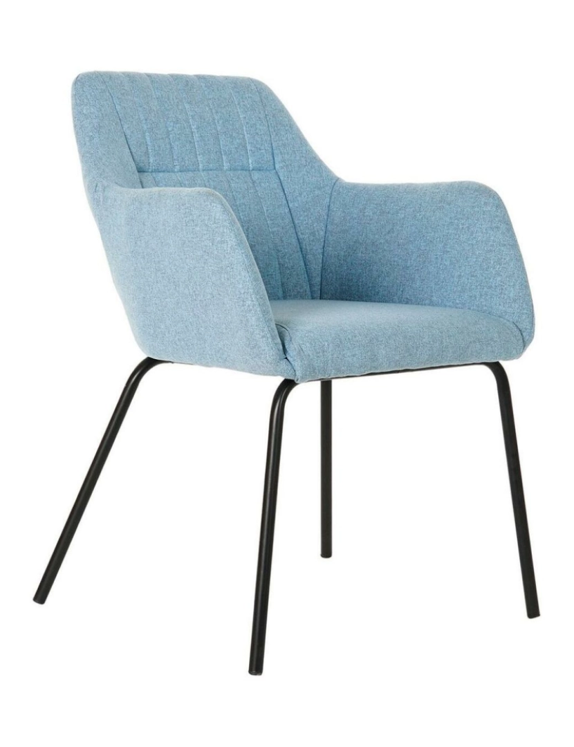 It - Cadeira Poliéster Metal Azul Celeste 