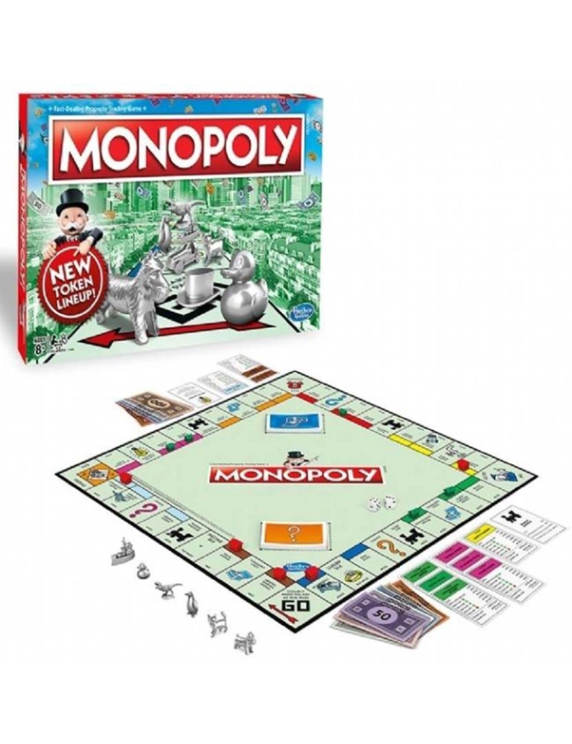 Hasbro - MONOPOLY CLASSICO C1009