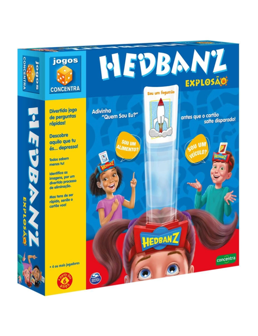 Concentra - JOGO HEDBANZ EXPLOSÃO 122816