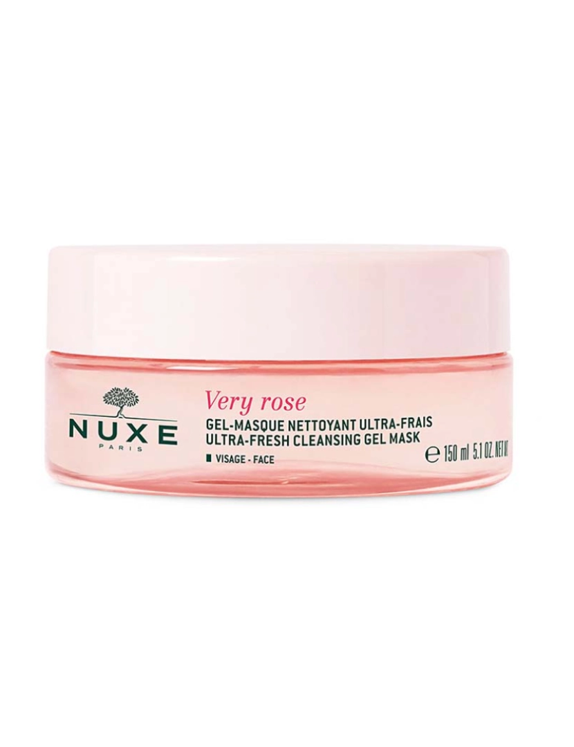 Nuxe - Gel-Máscara Limpeza Ultra Rosto Fresco Very Rose 150Ml