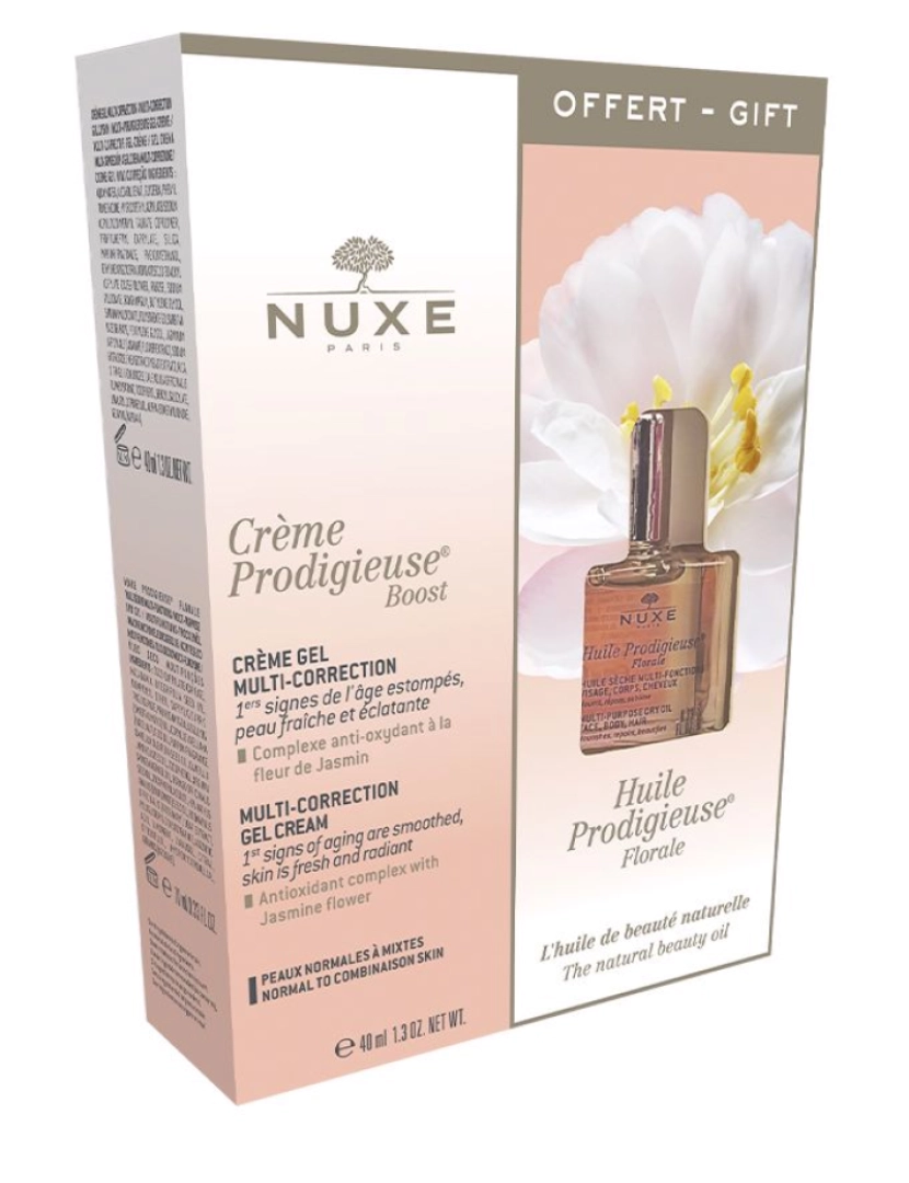 Nuxe - Creme Prodigieuse® Boost Creme Gel Multi-Correction Coffret 2 Pç