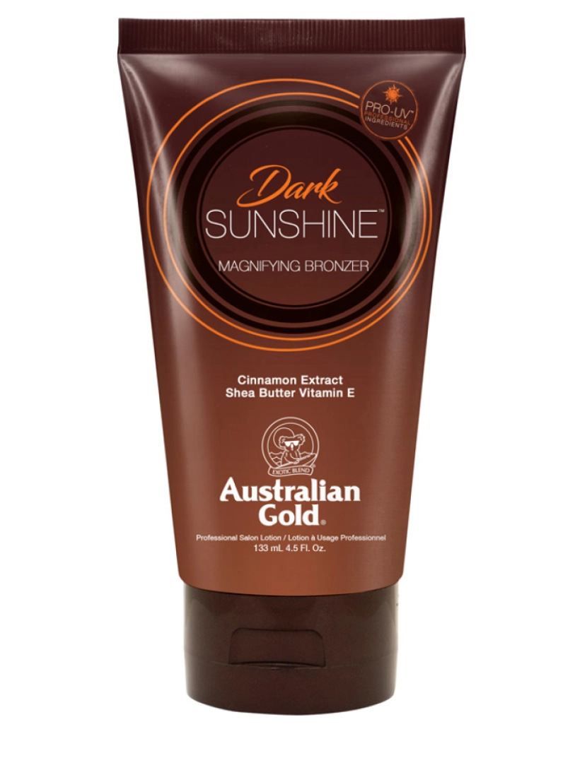 imagem de Sunshine Dark Magnifying Bronzer Professional Lotion Australian Gold 133 ml1