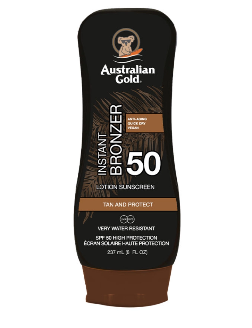 Australian Gold - Sunscreen Spf50 Lotion With Bronzer Australian Gold 237 ml