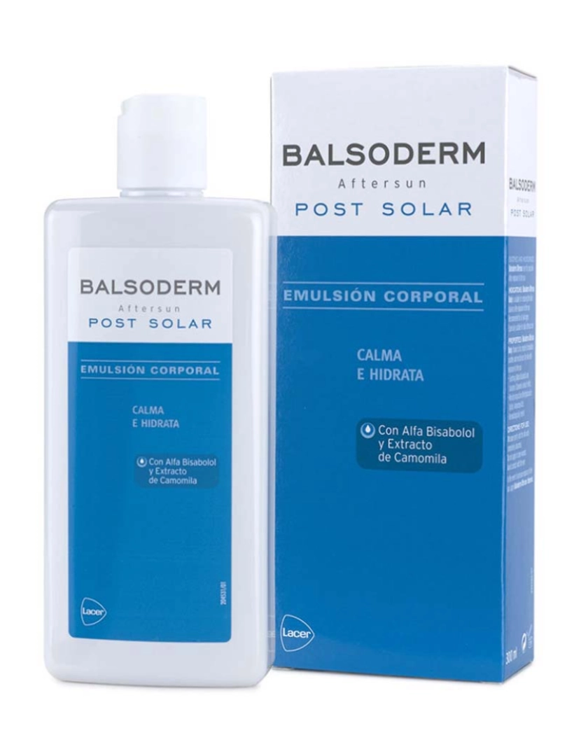 Balsoderm Post-Solar - Balsoderm Post-Solar Emulsión Coporal 300 Ml