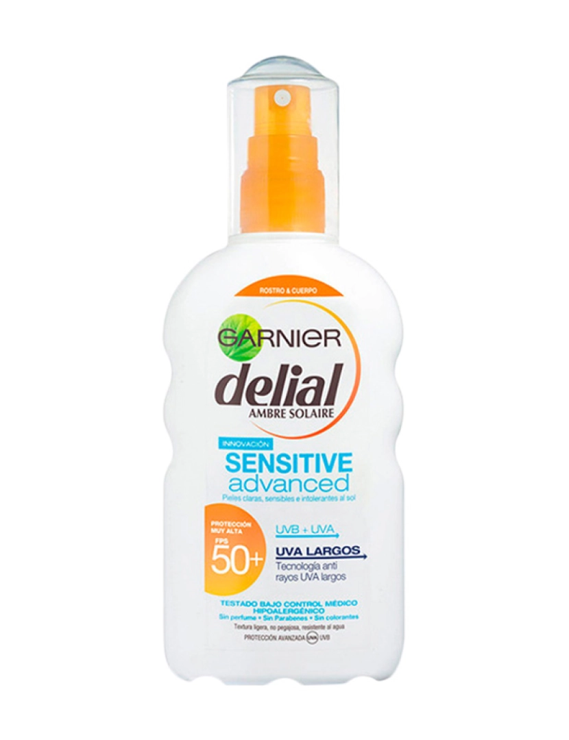 Delial - Delial Sensitive Advanced Vapo SPF50+ 200 Ml
