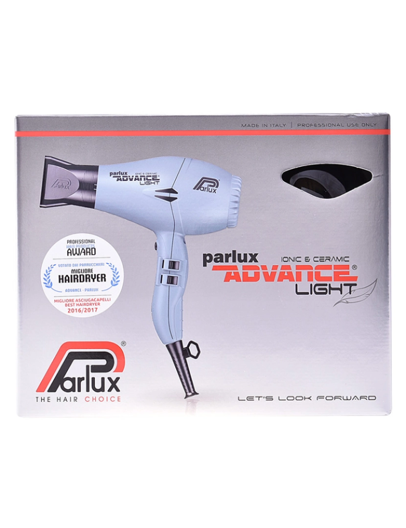Parlux - Secador de Cabelo Parlux 2200 Advance Light Preto