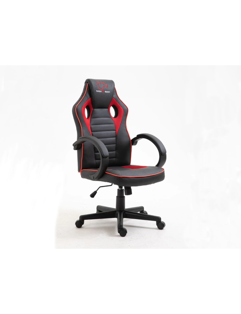 imagem de Cadeira de Gaming,  Racer (Vermelho)1