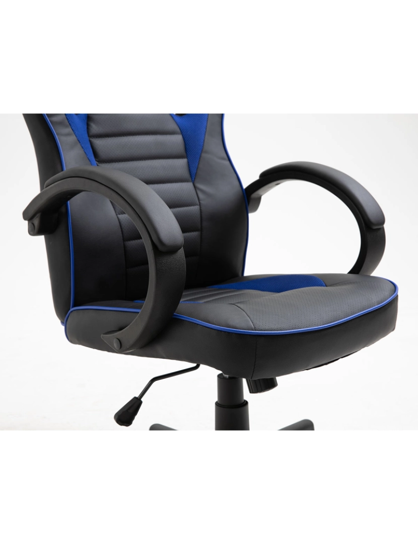 imagem de Cadeira de Gaming,  Racer (Azul)4