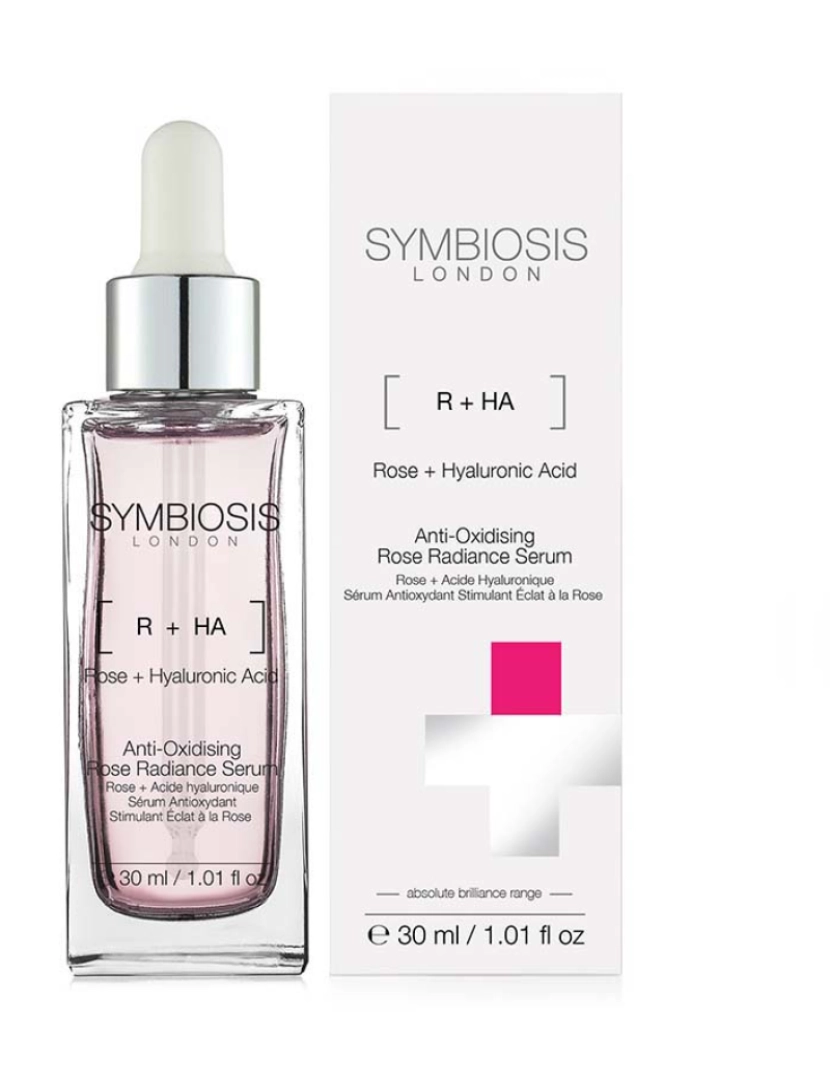 Symbiosis - [Ácido Hialurónico + Rosa] Sérum Antioxidante de Rosas