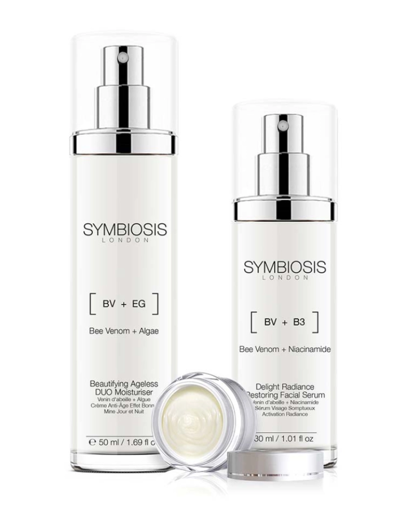 Symbiosis London - PACK Veneno de Abelha e Restaurador de Idade Natural 3 pcs