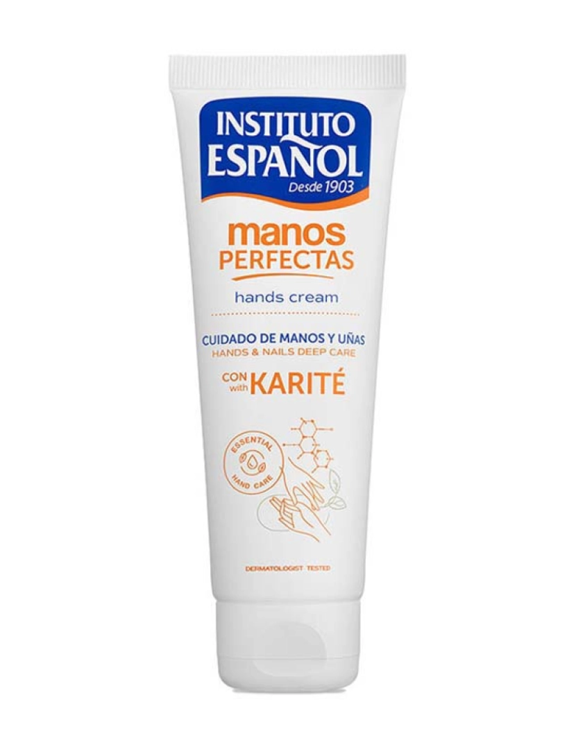 Instituto Español - Perfect Hands Shea Butter Cuidado de Mãos e Unhas 75 Ml