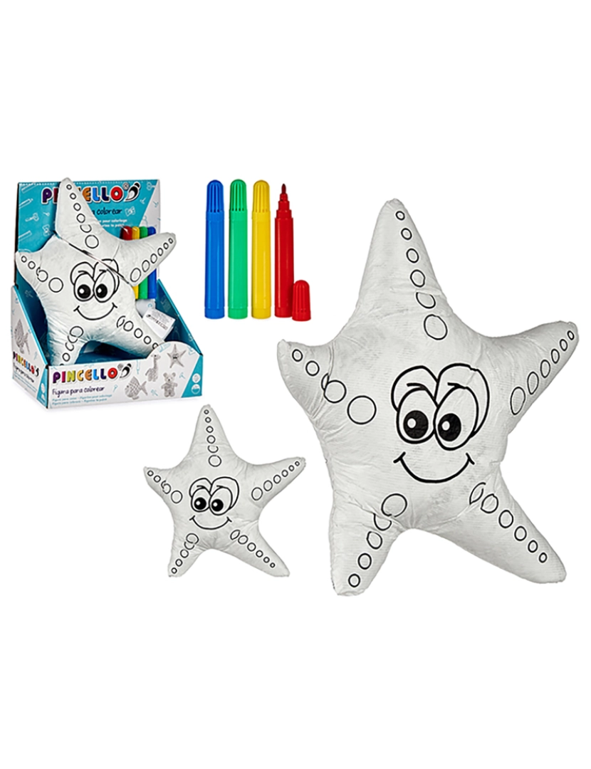 DAM - Peluche Para Pintar Estrela Do Mar