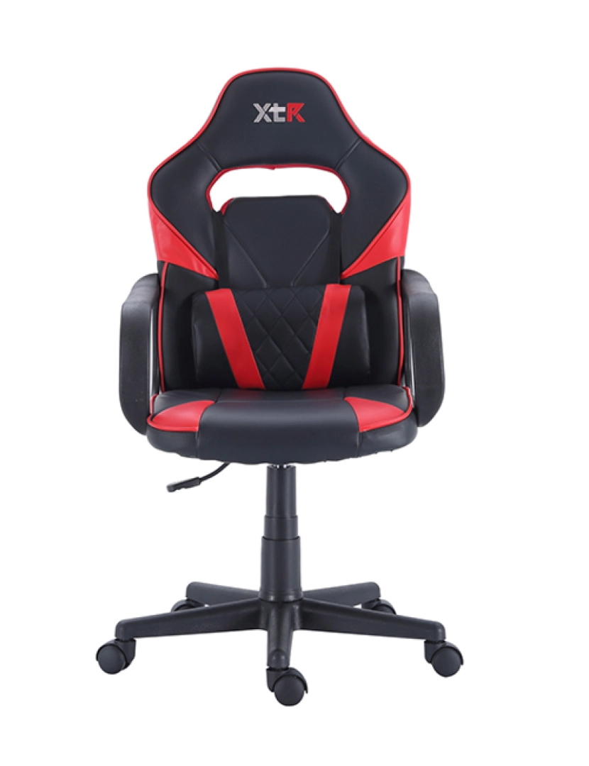 ADEC - POLTRONA GIRATÓRIA GAMER XTR X10 PRETA / VERMELHA