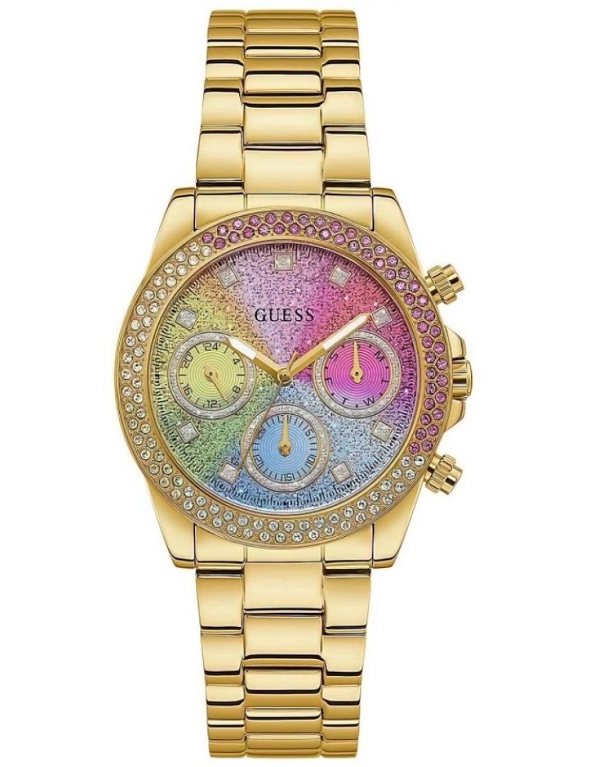 Guess -  Relógio Sol Senhora Dourado