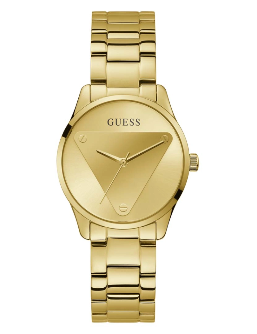 Guess - Relógio Emblem Senhora Dourado