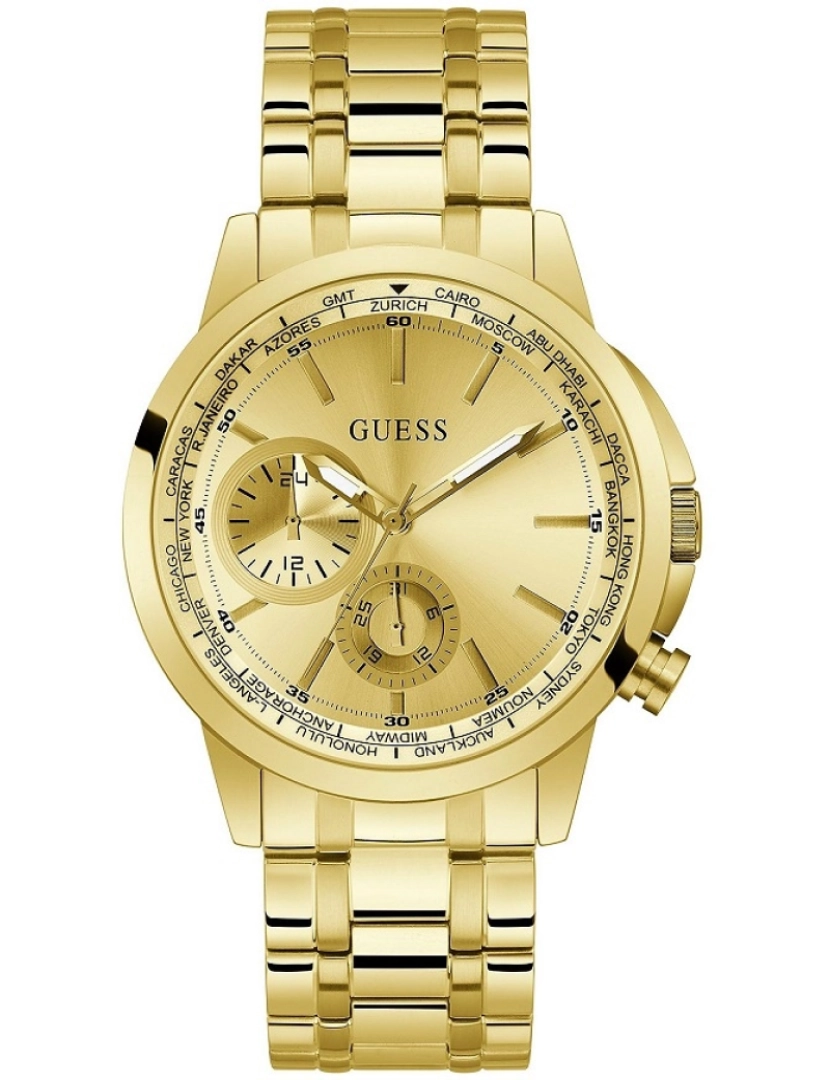 Guess -  Relógio Spec Homem Dourado