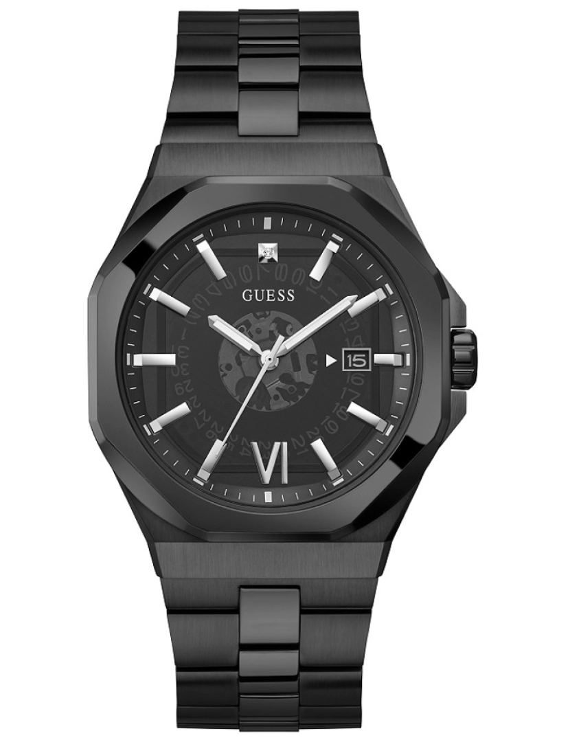 Guess -  Relógio Emperor Homem Preto