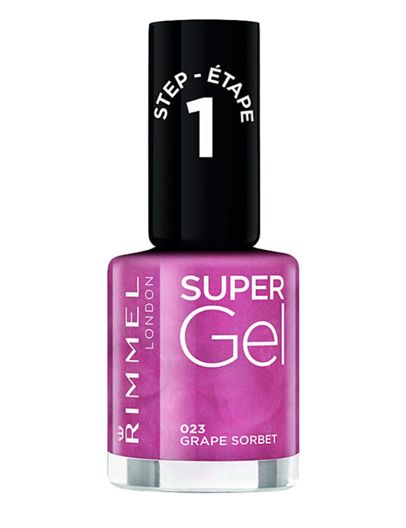 Rimmel London - Kate Super Gel Nail Polish #023-grape Sorbet 12 ml