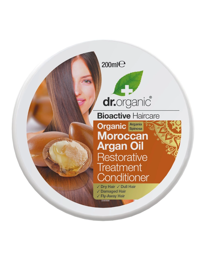 Dr. Organic - Argan Máscara Capilar Condicionante Dr. Organic 200 ml