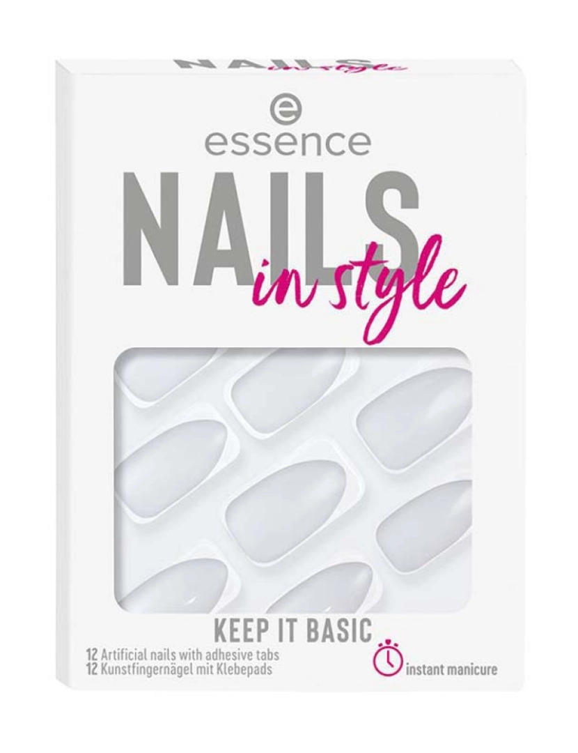 Essence - Nails In Style Artificial Nails #15-Keep It Basic 12 U