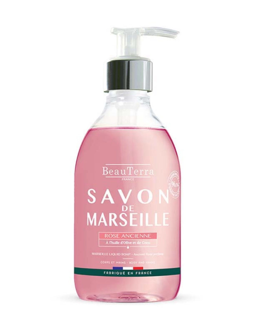 Beauterra - MARSEILLE jabón rosa antigua 300 ml